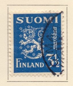 Finland 1933-36 Early Issue Fine Used 3.5M. NW-215236