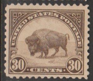 U.S. Scott Scott #569 American Bison Stamp - Mint NH Single