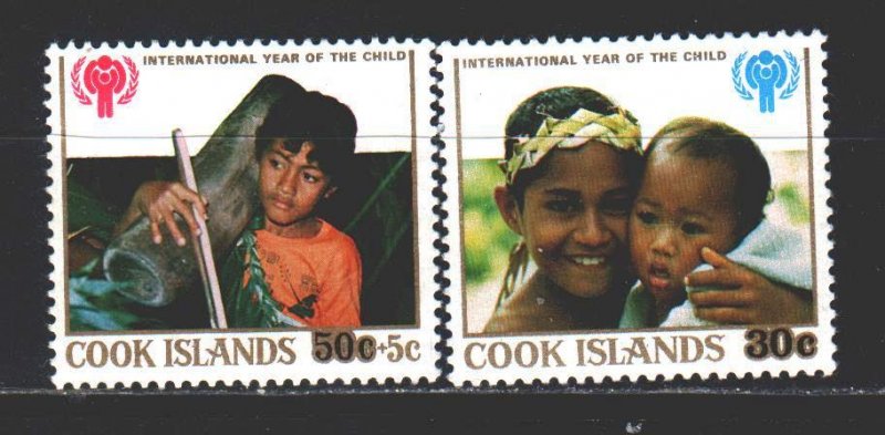 Cook Islands. 1979. 618-20 of the series. UNICEF, the children. MNH.