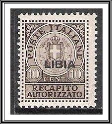 Libya #EY2 (v) Authorized Delivery MNH