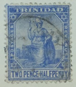 AlexStamps TRINADAD #104 VF Used 