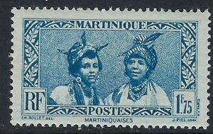 Martinique 165 MH 1938 issue (ak3151)