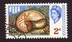 Fiji 1968 SG#373 2d Nautilus Shell USED.