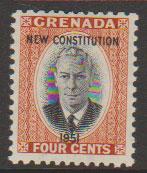 Grenada  George VI SG 188  Unmounted mint  - Constitution Opt