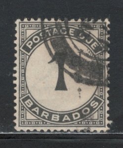 Barbados 1934 Postage Due 1c Scott # J2 Used