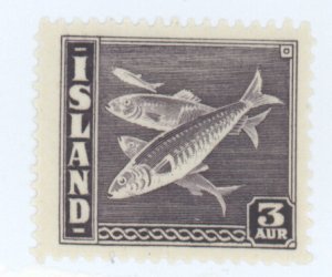 Iceland, Scott #218, Unused, Hinged