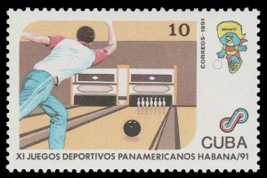 LATIN AMERICA STAMP 1991 SCOTT # 3316. UNUSED. SPORT