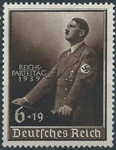 Germany B147 (mh) 6+19pf Hitler, Day of National Labor (1939)