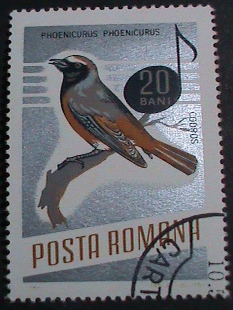 ​ROMANIA STAMP- WORLD LOVELY BEAUTIFUL SONG BIRDS-CTO STAMPS SET VERY FINE