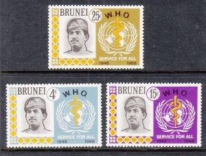 Brunei 150-152 MNH VF