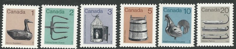 Canada  917-922   MNH