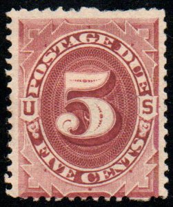 USA #J18 Fine+ OG Hr, lovely color!