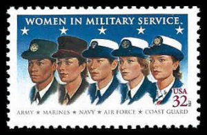 3174 Women in Military Service MNH single
