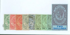 Gibraltar #66/72 Unused Multiple