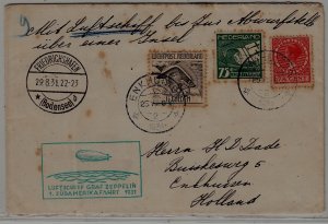 Netherlands/Germany/Cabo Verde Zeppelin cover 25.8.31 Enkhuizen faults