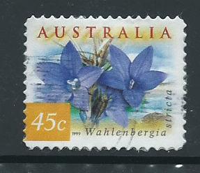 Australia SG 1866 perf 11½ used self adhesive bluebells flowers