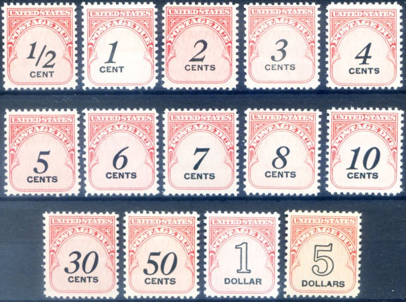 1959 Tax Mark. Series with varieties.