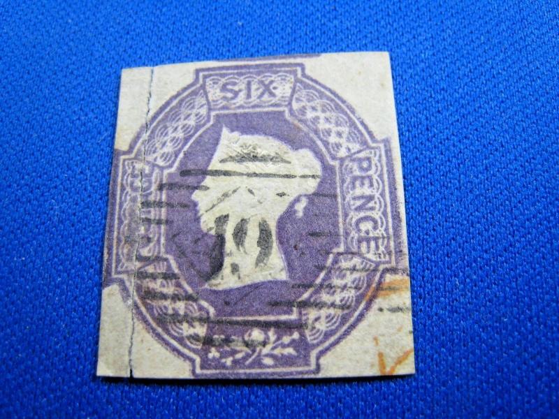 GREAT BRITAIN  -  SCOTT #7a  -  Used      (brig) 