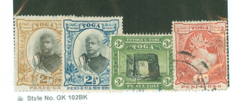 Tonga #41-43/46  Single