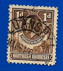 Northern Rhodesia 1925 - U - Scott #2 *