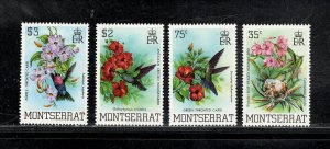 MONTSERRAT SC# 497-500 FVF/MNH