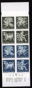 Iceland 688-695 MNH booklet Spirits of the North Eagle Bull Dragon Mörck (C2+KN)