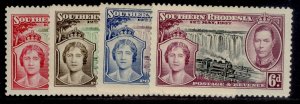 SOUTHERN RHODESIA GV SG31-34, 1935 SILVER JUBILEE set, M MINT. Cat £28.