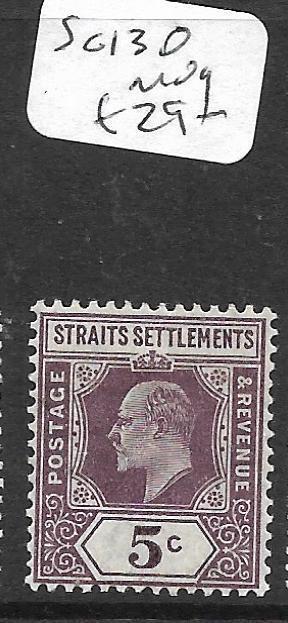 STRAITS SETTLEMENTS (P0805B) KE 5C  SG 130     MOG