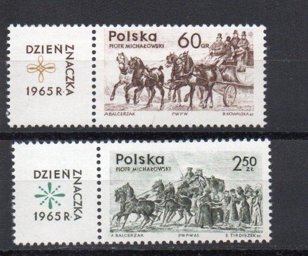 Poland 1363-1364 MNH w labels