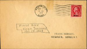 #671 U.S. FIRST DAY COVER FRANK HERGET CACHET BM9372