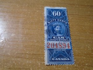 Canada Revenue stamp  van Dam  #  FG20  used