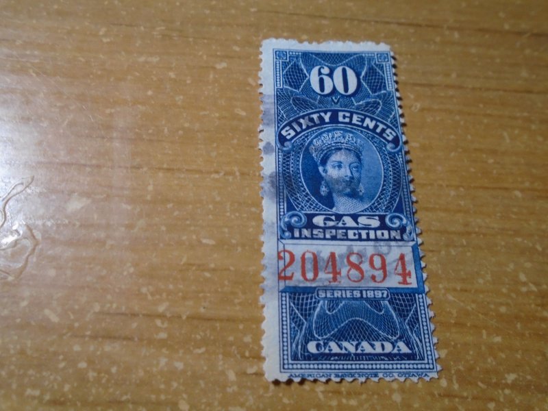 Canada Revenue stamp  van Dam  #  FG20  used