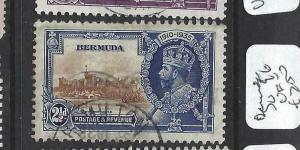 BERMUDA  (PP2903B)     KGV SILVER JUBILEE  SG  96     VFU