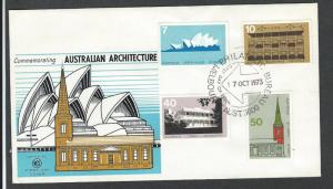 Australia    FDC  sc#  584 - 587