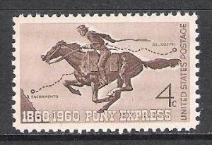 US #1154 Pony Express MNH