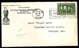 Canada-covers #12461 - 2c Confederation - Winnipeg, Man slogan cance[ Next Week