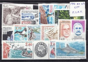 Rare : 1998 F.A.S.T. TAAF - Mini sets & high value stamps MNH Cv$59