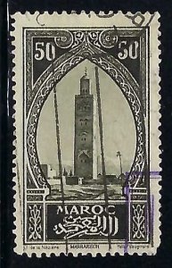 French Morocco 105 VFU Z5100-2