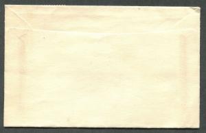 NEW BRUNSWICK SPLIT RING TOWN CANCEL COVER CULLIGAN 