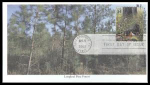 #3611f Eastern Towhee Mystic FDC