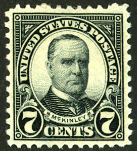 U.S. #639 MINT OG HR