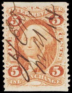 U.S. REV. FIRST ISSUE R27b  Used (ID # 118480)