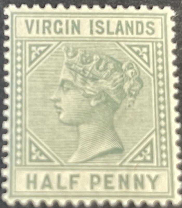 BRITISH VIRGIN ISLANDS # 13-MINT NEVER/HINGED---SINGLE---1880