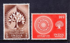 India - Scott #272-273 - MLH - SCV $13