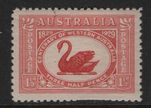 AUSTRALIA, 103  MINT HINGED,