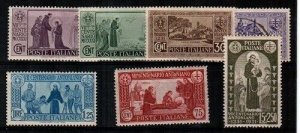 Italy Scott 258-64 Mint NH (#261 is used)