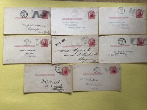 United States Washington Surcharge 1920 used postal cards postcards Ref 66759