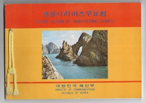 Korea 845-854 1973 Tourism Official Album with 4 of each stamp c.v.  $52.40
