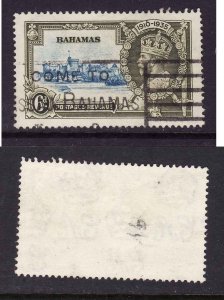 Bahamas-SC#94-used 6p KGV Omnibus set-Silver Wedding-1935-small mark on back-