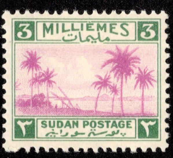 Sudan Scott 65 Unused hinged.